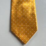 Gravata Amarela em Seda - Imagem 2