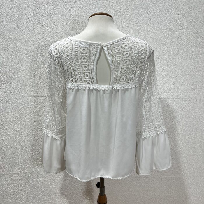 Blusa Estilo Bata - Tam G - Imagem 4