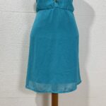 Vestido Azul com Rendas - Tam M - Imagem 4