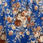 Saia Floral Azul - Tam PP/P - Imagem 2