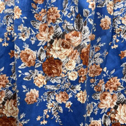 Saia Floral Azul – Tam PP/P