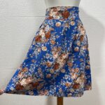 Saia Floral Azul - Tam PP/P - Imagem 3