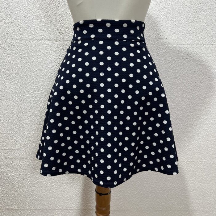 Saia Azul de Bolinhas - Tam G - Imagem 4