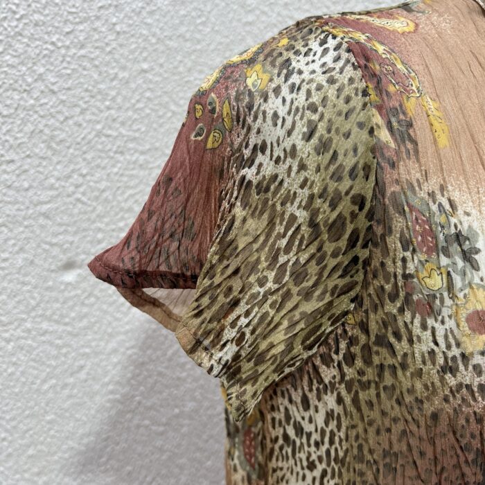 Camisa Marrom com Glitter - Tam M - Imagem 3