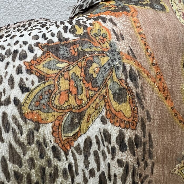 Camisa Marrom com Glitter - Tam M - Imagem 5