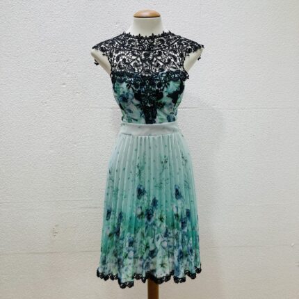 Vestido Saia Plissada – tam P