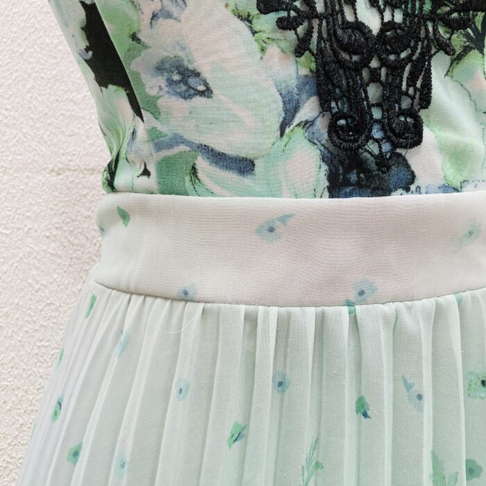 Vestido Saia Plissada - tam P - Imagem 2