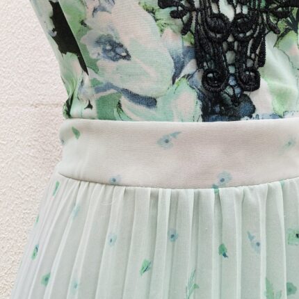 Vestido Saia Plissada – tam P