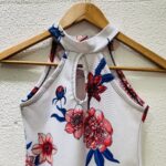 Vestido Justo Floral - tam P - Imagem 2