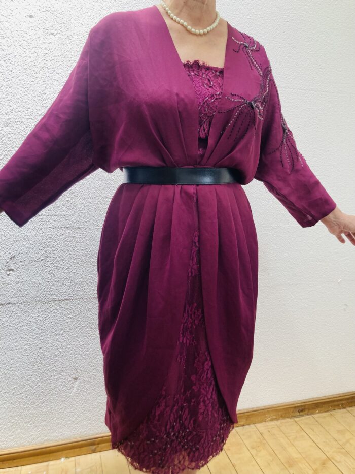 Vestido Vintage Festa  tam G - Imagem 3