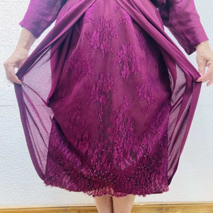 Vestido Vintage Festa  tam G - Imagem 5