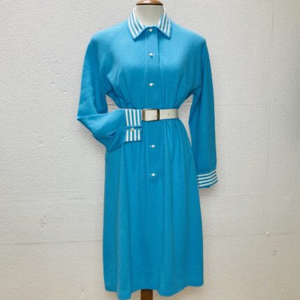 Vestido Azul Vintage – tam M
