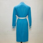 Vestido Azul Vintage - tam M - Imagem 5