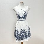 Vestido Branco Evasê - Tam PP/P