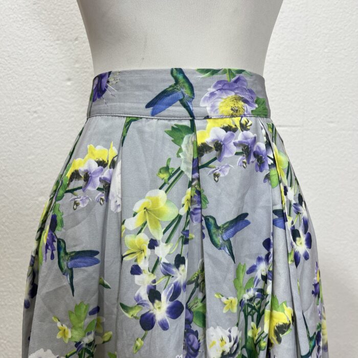 Saia Floral Evasê - Tam P - Imagem 2