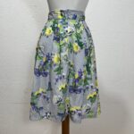 Saia Floral Evasê - Tam P - Imagem 5