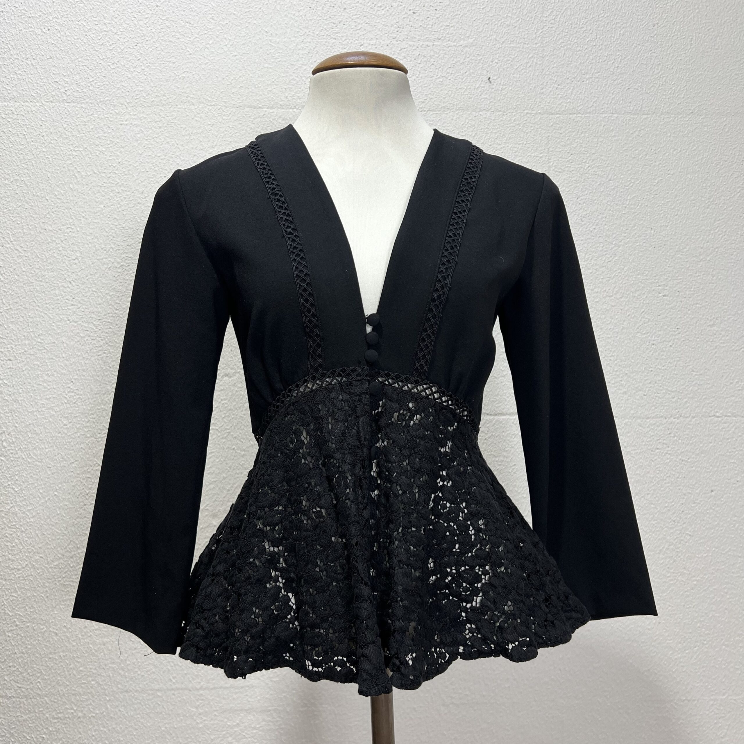 img_8280 Casaquinho Preto Zara - Tam M - Imagem 1