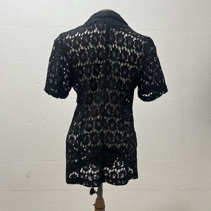 Sobreposição Vintage Preta - Tam M - Imagem 4