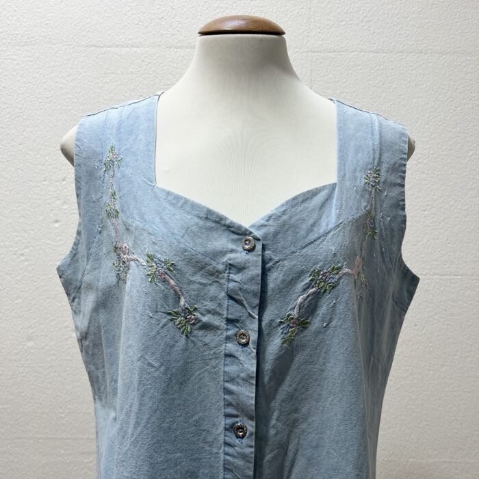 Blusa Jeans - Tam G - Imagem 2