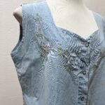 Blusa Jeans - Tam G - Imagem 3