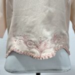 Blusa Vintage Com Pérolas - Tam M - Imagem 4