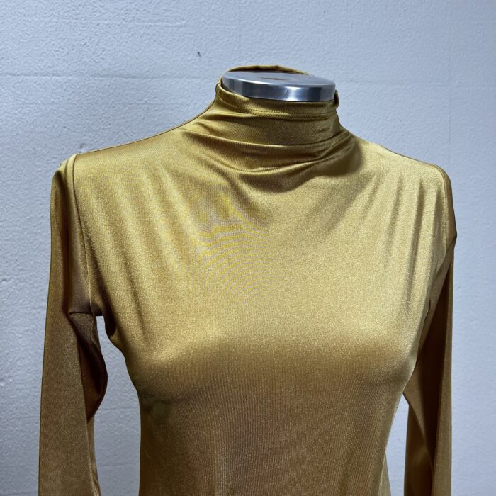 Blusa Collant Dourada - Tam M - Imagem 2