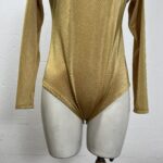 Blusa Collant Dourada - Tam M - Imagem 4