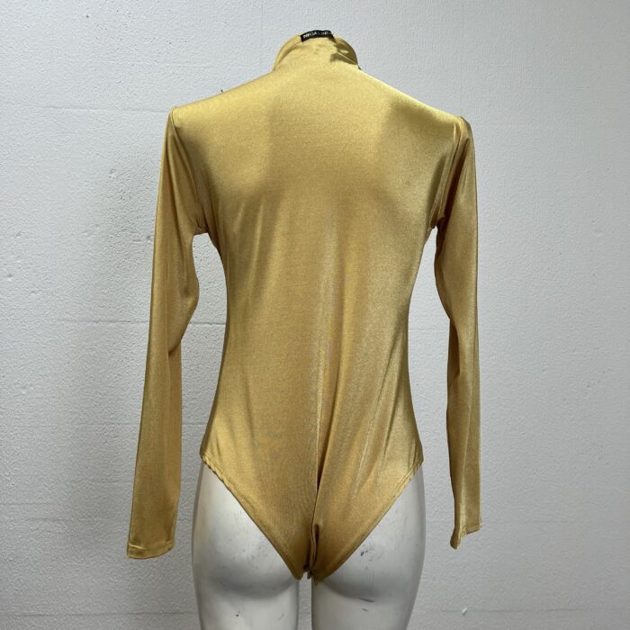 Blusa Collant Dourada - Tam M - Imagem 5