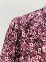 Blusa Estampada com Babado na Gola - tam P - Imagem 4