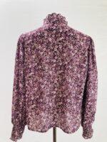 Blusa Estampada com Babado na Gola - tam P - Imagem 6