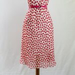 Vestido Poá Vermelha - tam M - Imagem 6