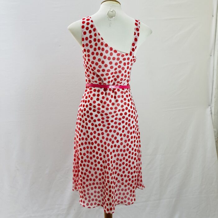 Vestido Poá Vermelha - tam M - Imagem 8