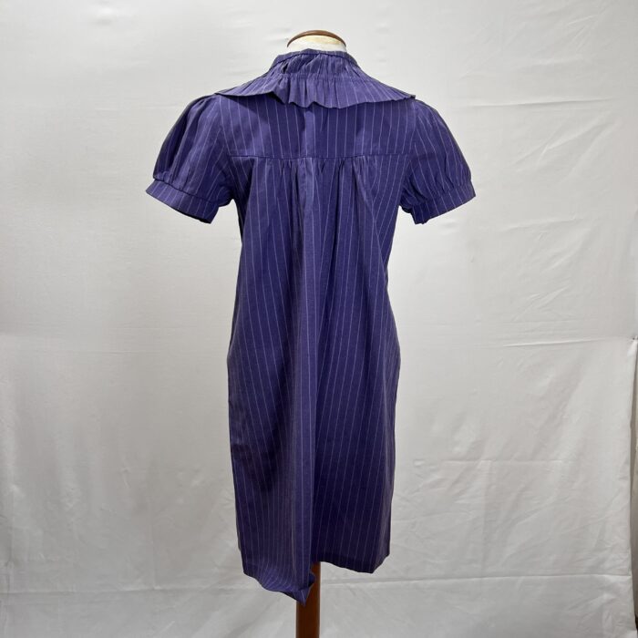 Vestido Azul Listrado - Tam P - Imagem 5