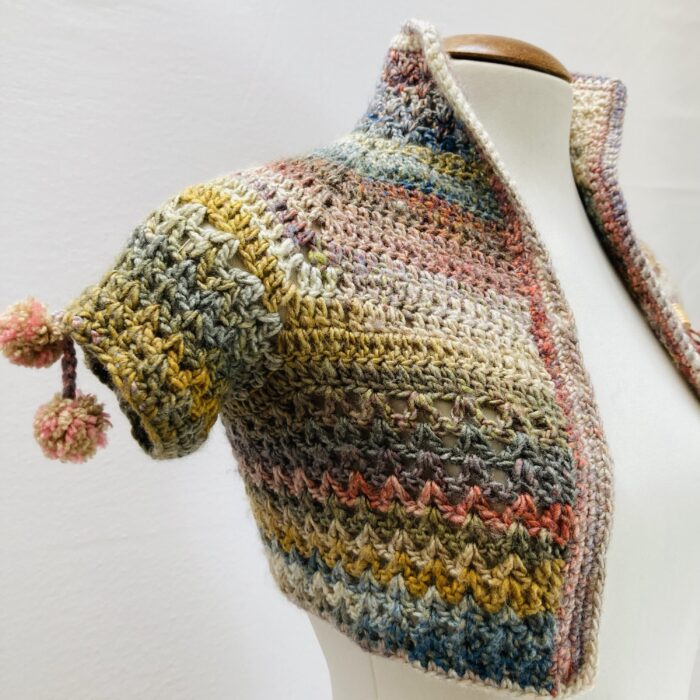 Blusa Cropped em Crochê - tam P - Imagem 2