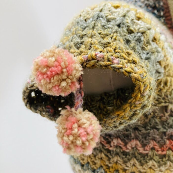 Blusa Cropped em Crochê - tam P - Imagem 3