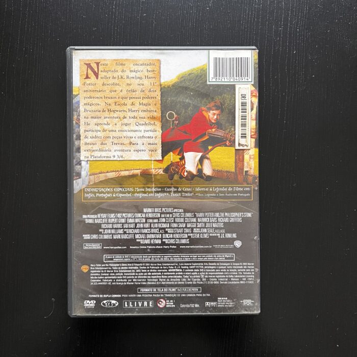 Dvd Harry Potter e a Pedra Filosofal - Imagem 2
