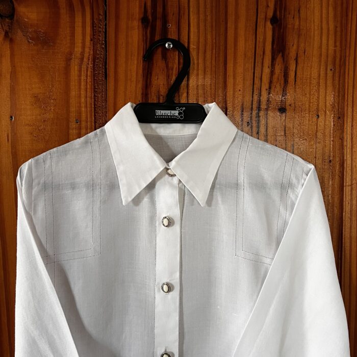 Camisa Branca em Linho - Tam M - Imagem 2