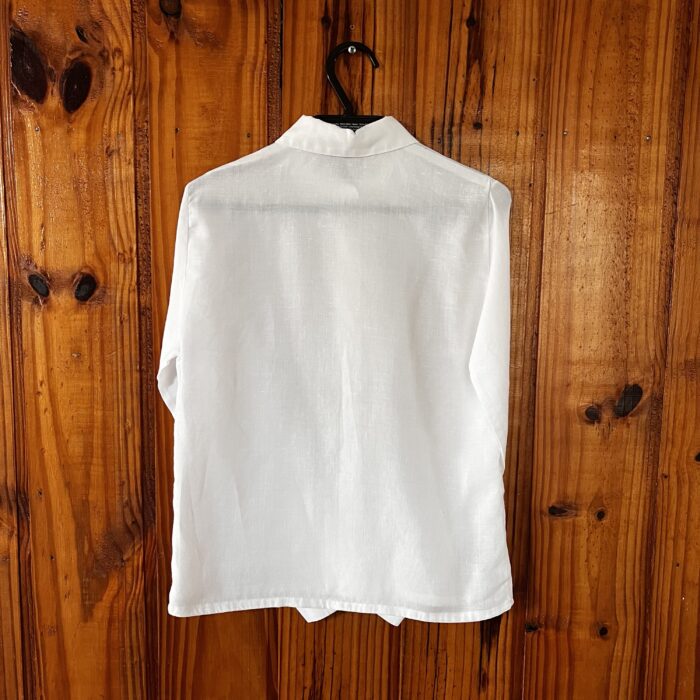 Camisa Branca em Linho - Tam M - Imagem 5
