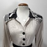 Chemise manga 5/8 - Tam M/G - Imagem 2