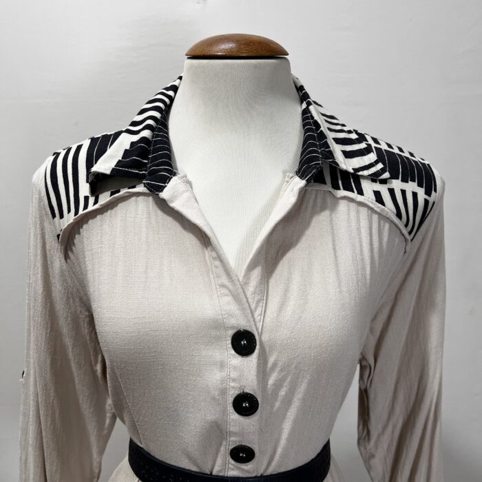 Chemise manga 5/8 - Tam M/G - Imagem 2