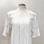 Blusa Branca com Rendas - Tam G/GG - Imagem 2