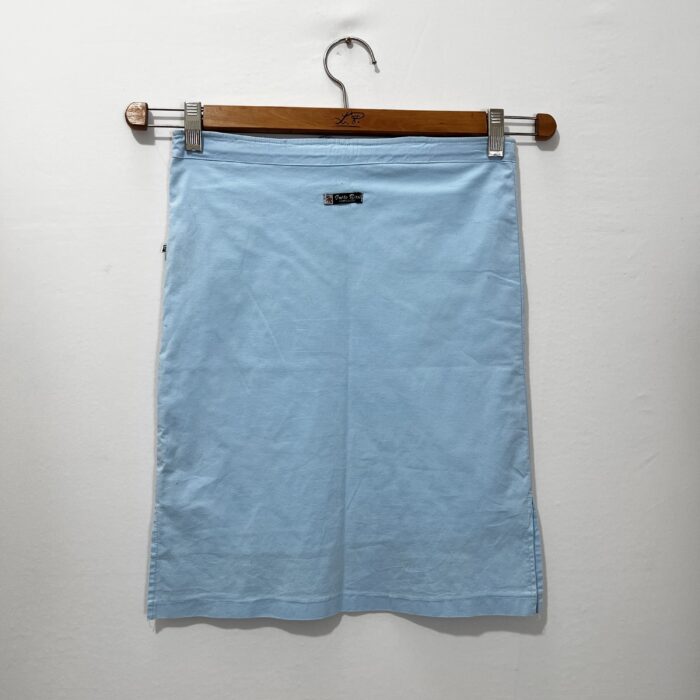 Saia Azul com Bordados - Tam P/M - Imagem 3