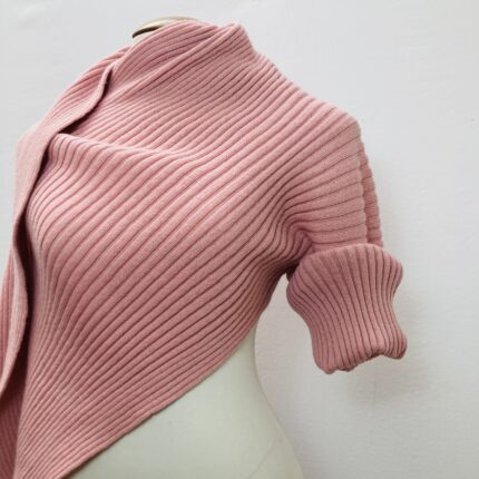 Blusa Cachecol Rosê – tam M