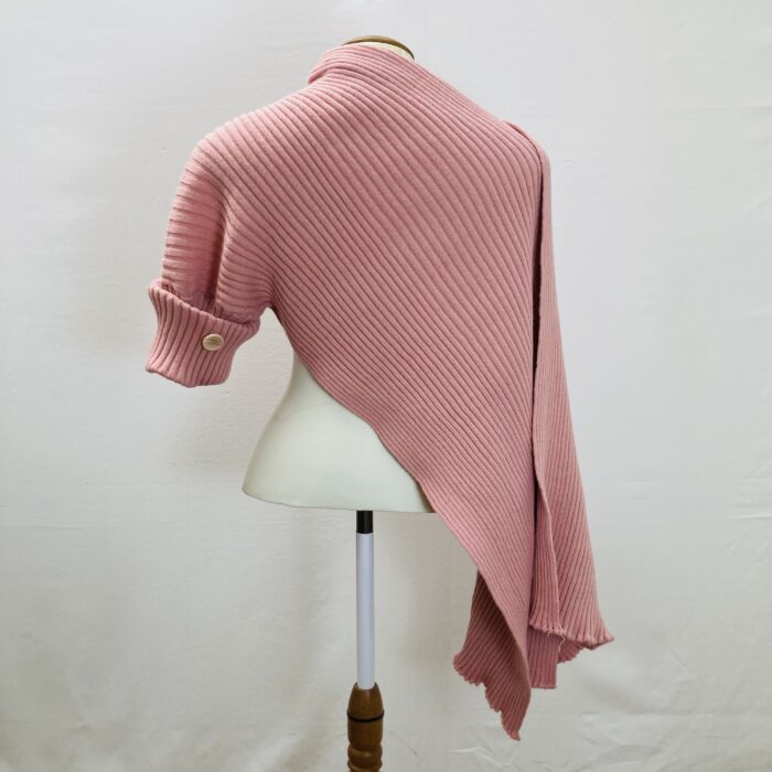 Blusa Cachecol Rosê - tam M - Imagem 5