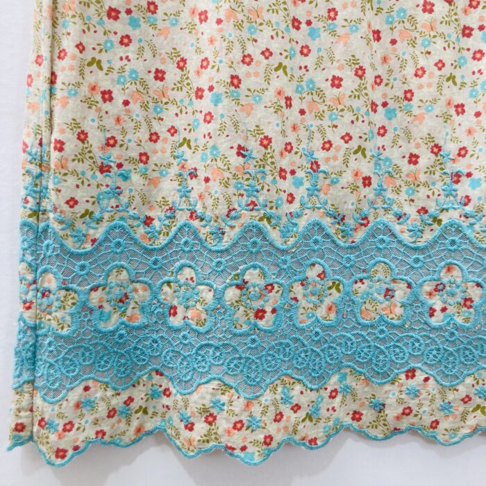 Saia Longa Floral Bordados na Barra - tam M - Imagem 3