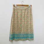 Saia Longa Floral Bordados na Barra - tam M - Imagem 5