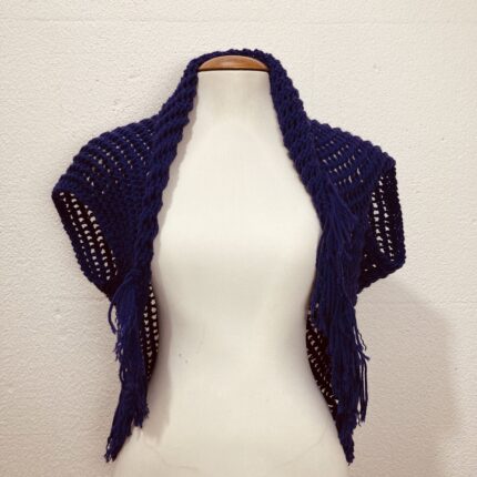 Bolero Xále em Crochê – tam Único