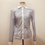 Camisa Colcci Listrada Azul - tam P