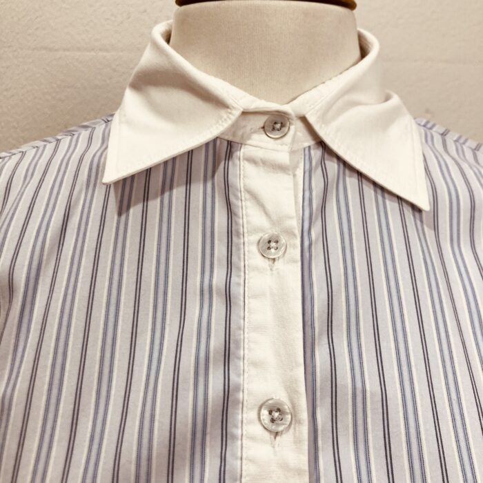 Camisa Colcci Listrada Azul - tam P - Imagem 2