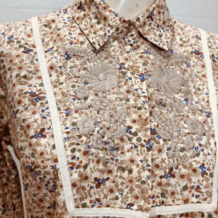 Blusa Bata Floral – tam M